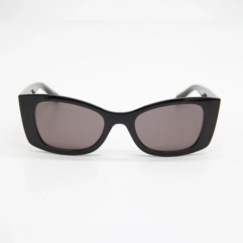 NEW SAINT LAURENT SL593 001 WOMEN BLACK BROWN SUNGLASSES SL 593 - Picture 3 of 11